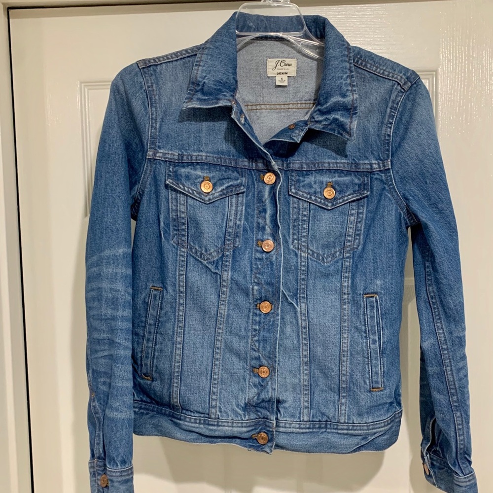 J.Crew size small classic denim jacket